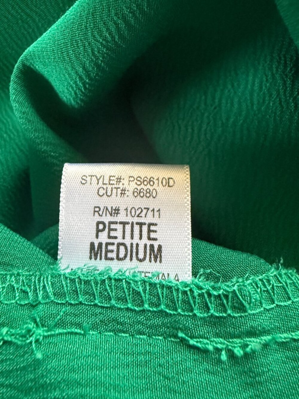 Gibson women's green v-neck pullover cami tank top adjustable straps size PM - Picture 8 of 9